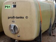 P81 gebrauchter 6.000 L Polyestertank GFK-Tank Speidel-Tank Lagertank Flüssigfuttertank Wassertank Molketank Melassetank Regenwassertank Rapsoeltank - Nordhorn