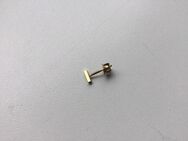 Damen Schmuck Ohrstecker 925er Sterling Silber Vergoldet Balken Ersatz - Fulda