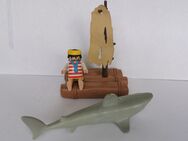 Playmobil 3862, Schiffbrüchiger auf Floß, Hai - Pleidelsheim
