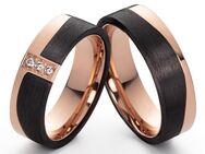 Titan & Carbon Ring RCT01 – Edle Ringe - Aholming
