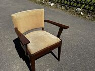 Vintage Stuhl / Retro Sessel aus Holz – 50er/60er Jahre - Überlingen Zentrum