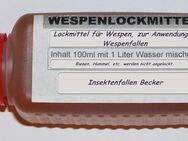Wespenlockstoff, Lockstoff Wespenfallen, Lockmittel, Wespen, 100ml Konzentrat mit Fangbeutel - Steinmauern