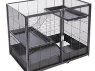 TIAKI Kleintierkäfig Étagère - Add-on Unit: L 93,5 x B 63 x H 73,8 cm