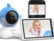 2K Babyphone mit Kamera, 5.5 Zoll Display, 360° PTZ Babyphone NEU - Berlin Neukölln