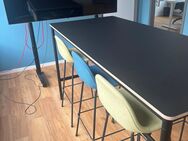 Original Muuto 6 FIBER BAR STOOLS WITH BACKREST / TUBE Hochstühle - München Thalkirchen-Obersendling