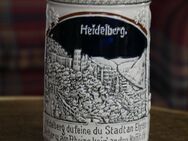Bierkrug 0,5 Liter , Keramik ,Motiv Heidelberg - Görlitz