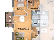 2,5-Zimmer-Wohnung: 73 m², Balkon, Keller, Erstbezug 2025, 73117 Wangen bei Göppingen kaufen (143) - Wangen
