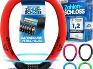 NEXTCOVER Fahrradschloss mit Zahlencode Zahlenschloss rot - Birkenfeld (Baden-Württemberg)