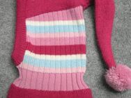 Schalmütze Mütze für Mädchen mit Bommel - Krefeld