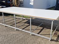 Industrie- und Arbeitstisch auf Rollen, 4000 x 2000 mm, Sonderpreis 750 Euro, Gültig bis 21.05.2025 - Köln