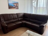 Sofa, Echtes Leder Ecksofa zum verschenken - Hügelsheim