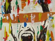 Acrylbild, Acrylmalerei, Acrylgemälde, Acryl, Acryl auf Papier, Figürlich, Abstrakt - Dreieich