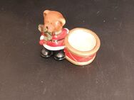 Teddybär Deko Keramik ca. 8cm hoch ca. 9cm lang ca. 6cm breit Teelichthalter - Essen