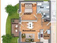2 Zimmer-Wohnung: 60 m², mit Balkon, Tageslichtbad, 2 WC & Keller, Erstbezug 2025, in 73117 Wangen bei Göppingen kaufen (147) - Wangen