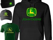 JOHN DEERE PREMIUM XXXL Starter Set Kapuzenpullover Hoodie Sweatshirt Pullover Pulli Herren & Mütze Cap mit T-Shirt Set25621 - Wuppertal