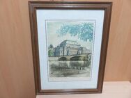 Prager Nat. Theater in farbiger Lithografie 1939 - Ratingen