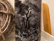 KERAMIK-VASE WALDLANDSCHAFT - Hagen (Teutoburger Wald)