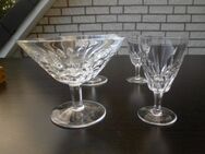 Nachtmann Sylvia? 2 Likörkelche 5,- 2 Sektschalen 6,- Bleikristall Gläser Vintage Retro - Flensburg
