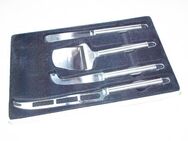 4tlg. Käse-Schneide-Set 1 Hobel ; 3 versch. Messer aus „Edelstahl“ - Andernach