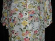 NEU * Edel * Romantik * Blumen * Blüten * Flower- Power * Kragenlose * DESIGNER * Halbarm * Bluse * Gr. 42- 44, 46/ M- L * Pastell * - Riedlingen
