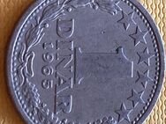 Münze Münzen Umlaufmünze Jugoslawien 1 Dinar 1965 - Alzey