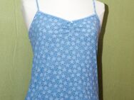 SKIN to SKIN Damen / Mädchen Spaghetti Träger Top "blau" ärmellos Gr. S - Andernach